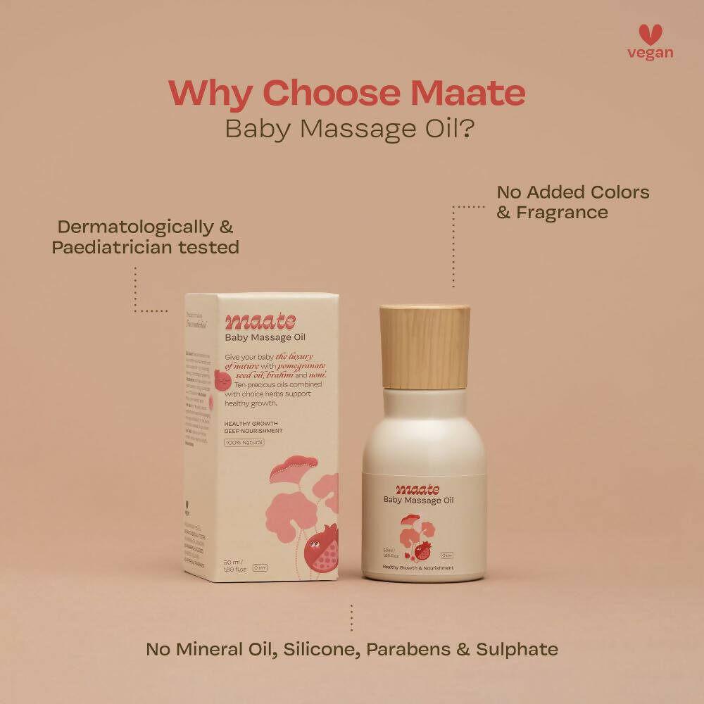 Maate Baby Massage Oil - Distacart