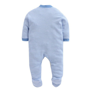 Daddy - G Rompers/Sleepsuits/Jumpsuit /Night Suits for New Born Babies - Sky Blue - Distacart