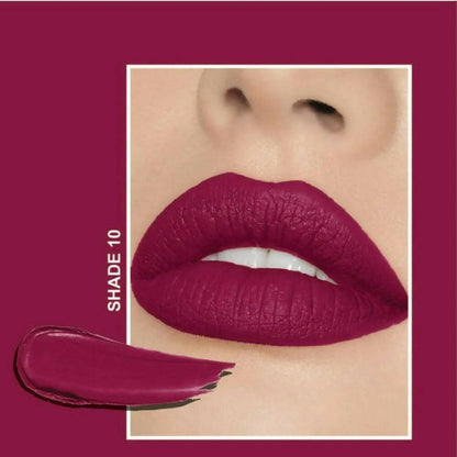 Flicka Tomato Purple Matte Finish Lipstick Shade 10 - Distacart