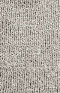 Thumbnail for Chutput Kids Woollen Hand Knitted Pom Pom Detailed Cap - Grey - Distacart