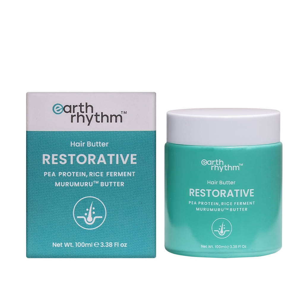 Earth Rhythm Restorative Hair Butter Pea Protein Murumuru Butter Rice Ferment - Distacart