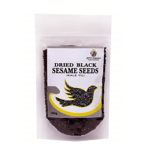 Jioo Organics Dried Black Sesame Seeds