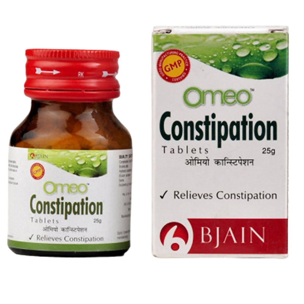 Bjain Homeopathy Omeo Constipation Tablets - Distacart