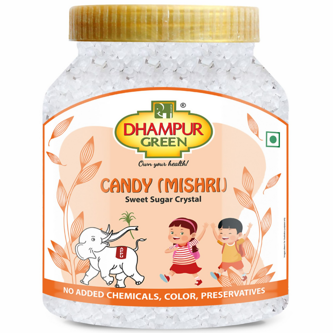 Dhampur Green Candy Sugar (Mishri) - Distacart