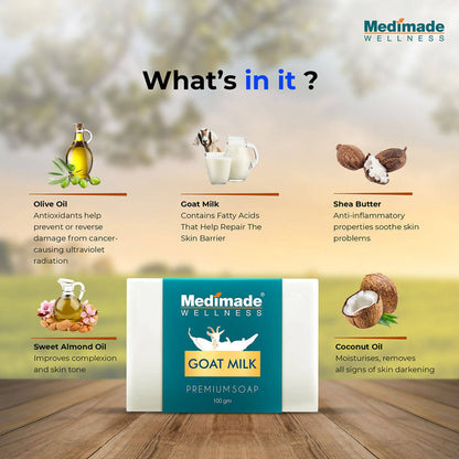 Medimade Wellness Goat Milk Premium Soap