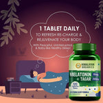 Thumbnail for Himalayan Organics Melatonin 10 mg + Tagar 250 mg, Soothing 