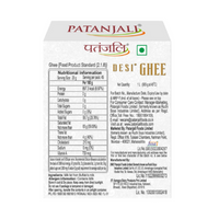 Thumbnail for Patanjali Desi Ghee Made From Buffalo Milk - Distacart
