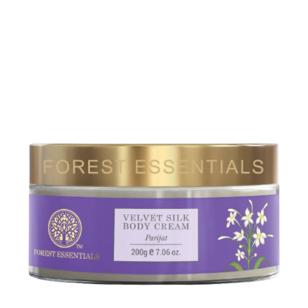 Forest Essentials Velvet Silk Body Cream Parijat - Distacart