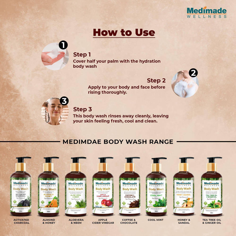 Medimade Wellness Coffee & Chocolate Body Wash - Distacart