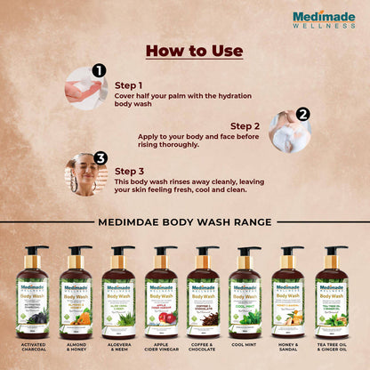 Medimade Wellness Coffee & Chocolate Body Wash - Distacart