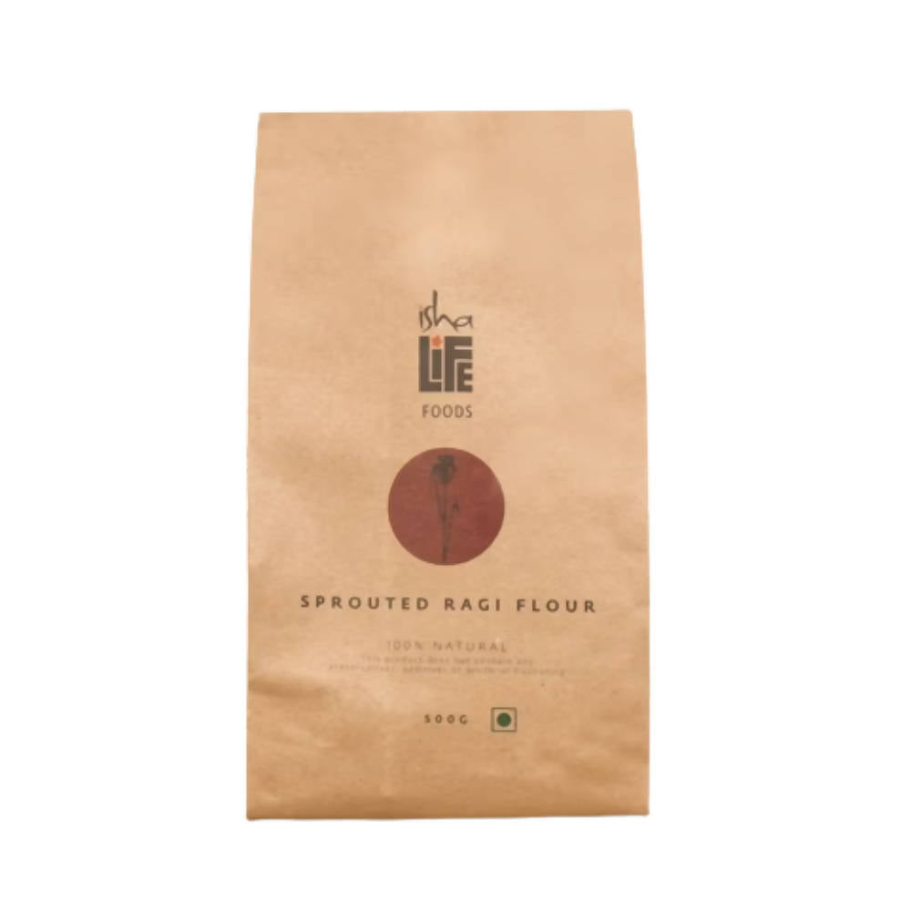 Isha Life Sprouted Ragi Flour (Finger Millet / Nachani) - Distacart