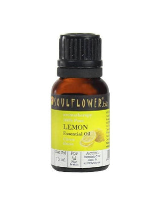 Soulflower Lemon Essential Oil - Distacart