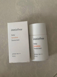 Thumbnail for Innisfree Daily Sensitive Sunscreen SPF50+ PA++++uses