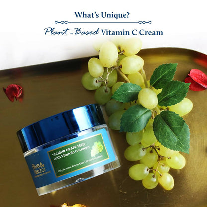 Blue Nectar Shubhr Grape Seed with Vitamin C Face Cream - Distacart