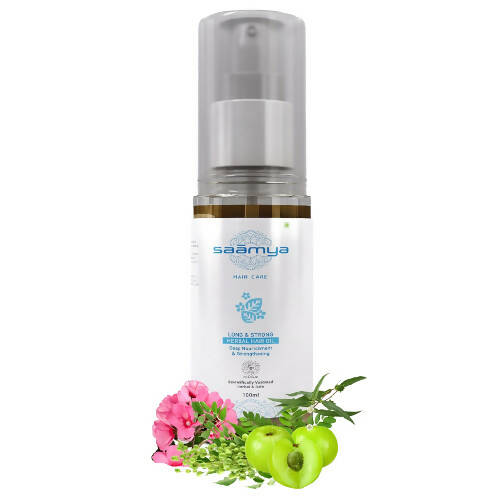 Saamya Long & Strong Herbal Hair Oil - Distacart