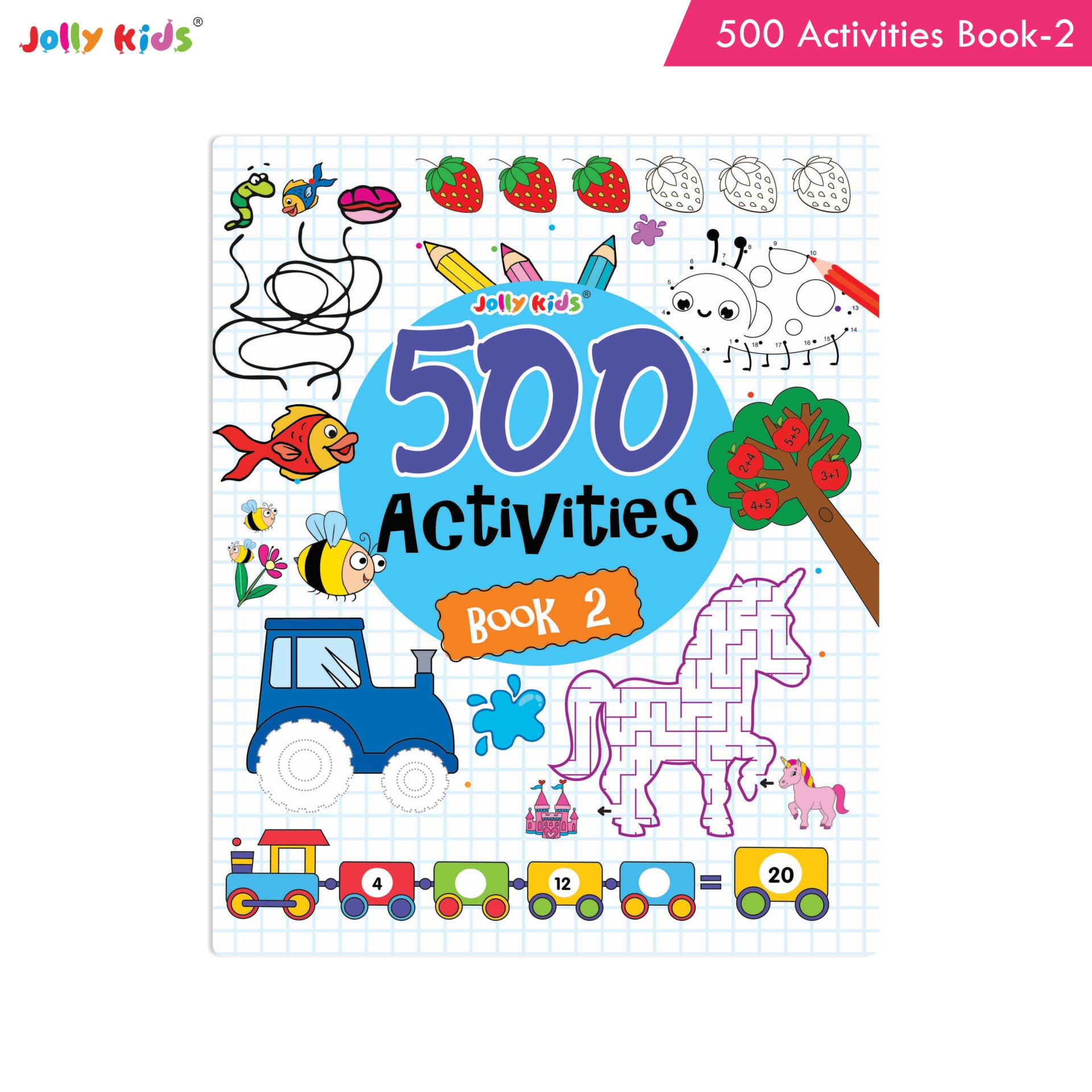 Jolly Kids 500 Activities Book 2 - Distacart