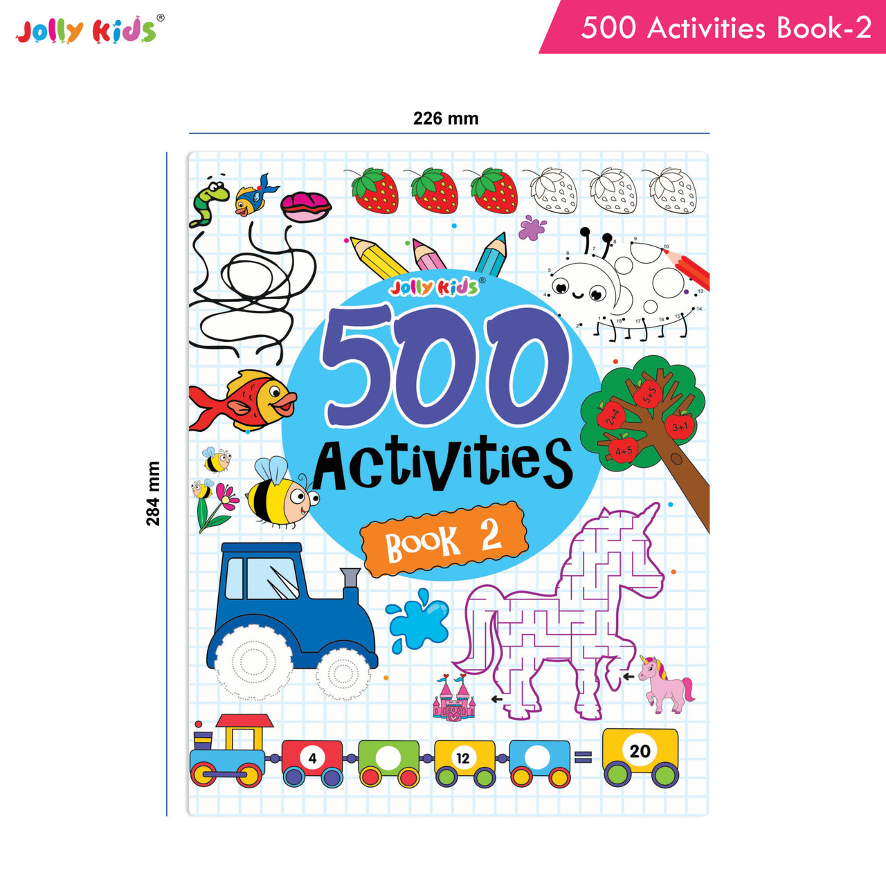 Jolly Kids 500 Activities Book 2 - Distacart