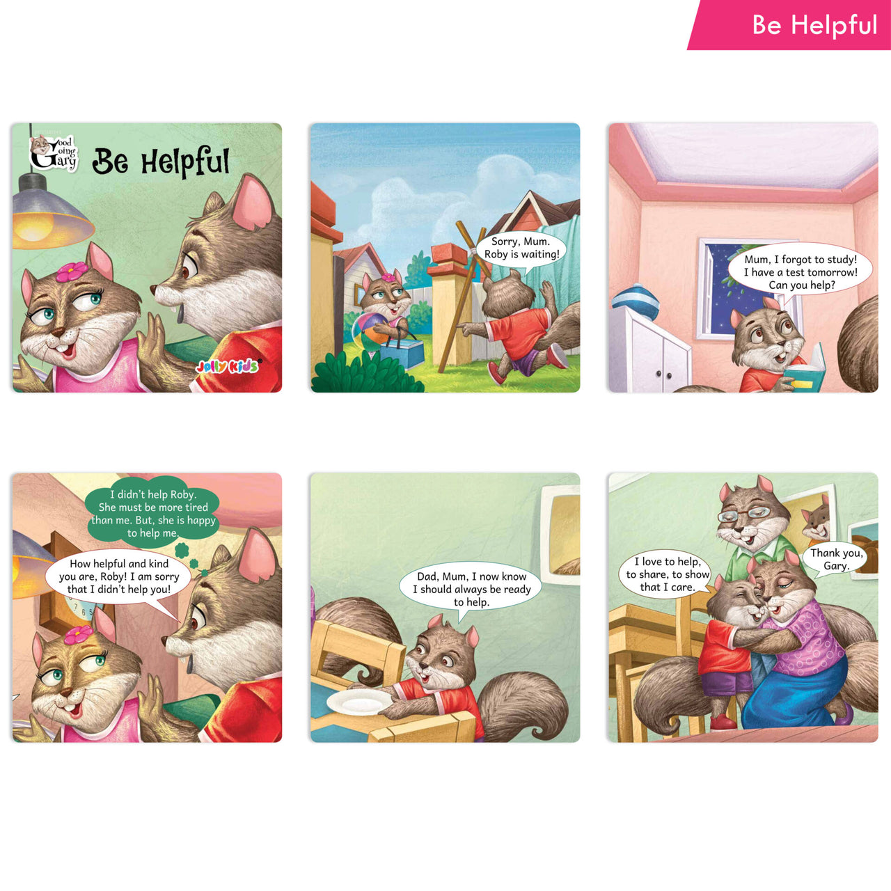 Jolly Kids Good Going Gary Character Building English Short Story Books (Set of 10) | Motivational Story Books for Kids - Distacart
