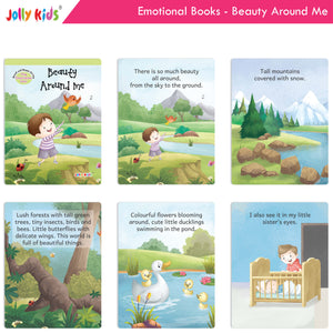 Jolly Kids Good & Happy Living The Emotional Way Story Books (Set of 8) Learning Stories about Feeling and Emotions| Ages 3 - 8 years - Distacart