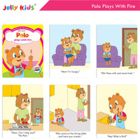 Thumbnail for Jolly Kids Growing Up with Polo and His Friends Character Base Stories Books Set of 8| Large Picture Stories Books for Kids Ages 3 -8 Years - Distacart