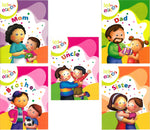 Thumbnail for Jolly Kids Let Us Thank To Mom, Dad, Brother, Sister, Uncle Inspiration Stories Books For Kids| Set of 5| Ages 3-7 Year - Distacart