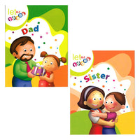 Thumbnail for Jolly Kids Let Us Thank To Mom, Dad, Brother, Sister, Uncle Inspiration Stories Books For Kids| Set of 5| Ages 3-7 Year - Distacart