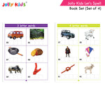 Thumbnail for Jolly Kids Let’s Spell 3-4-5-6 Letter Words Books Set of 4| 3 Letter Words | 4 Letter Words| 5 Letter Words| 6 Letter Words| Ages 3-7 years - Distacart