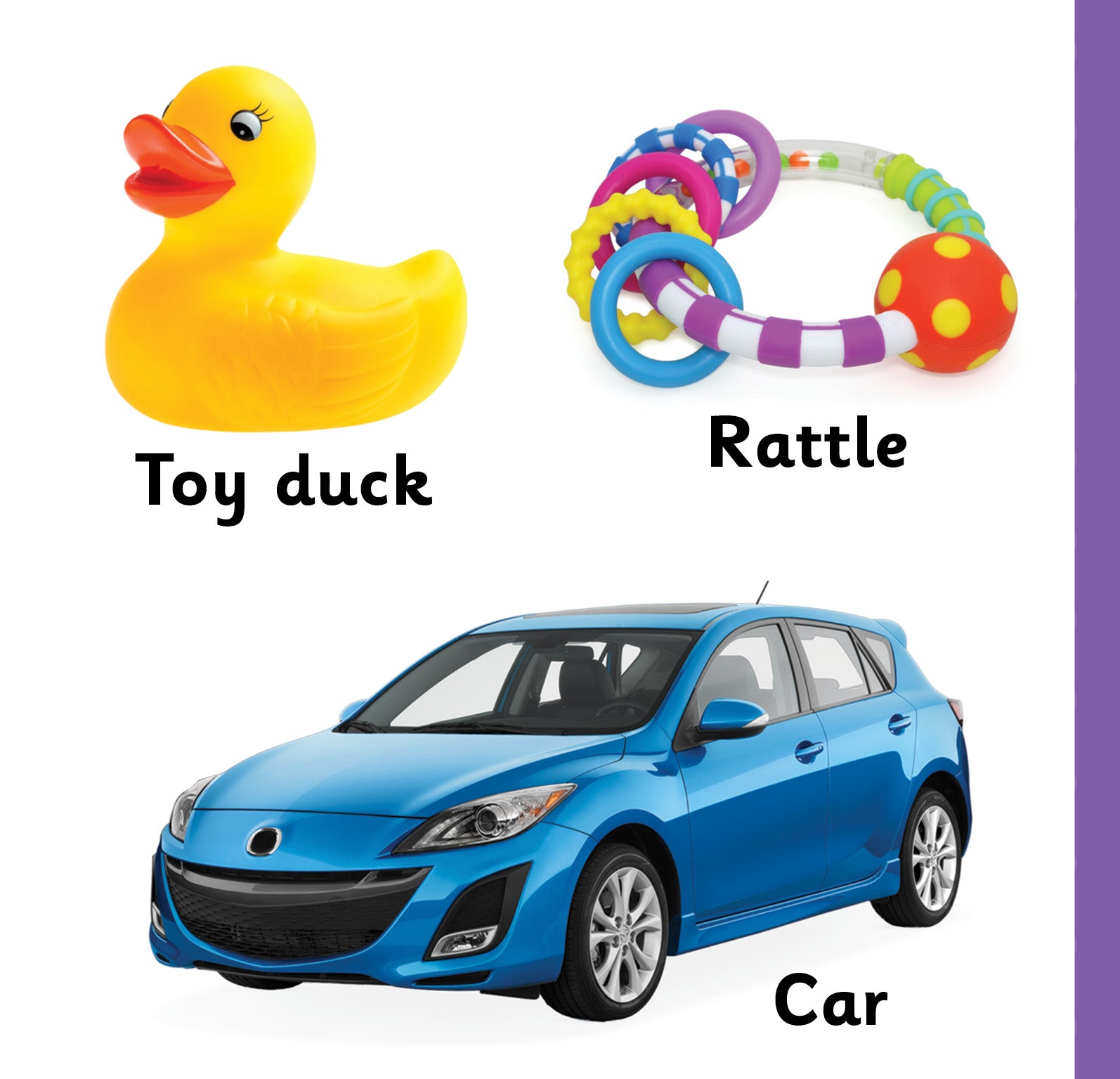 Jolly Kids Touch and Feel Board Book: My First Words| Picture Book for Kids Ages 1-4 Years| Touch & Feel Activity Book - Distacart