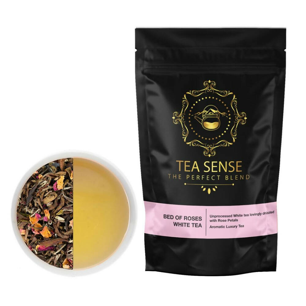 Tea Sense Bed Of Roses White Tea - Distacart