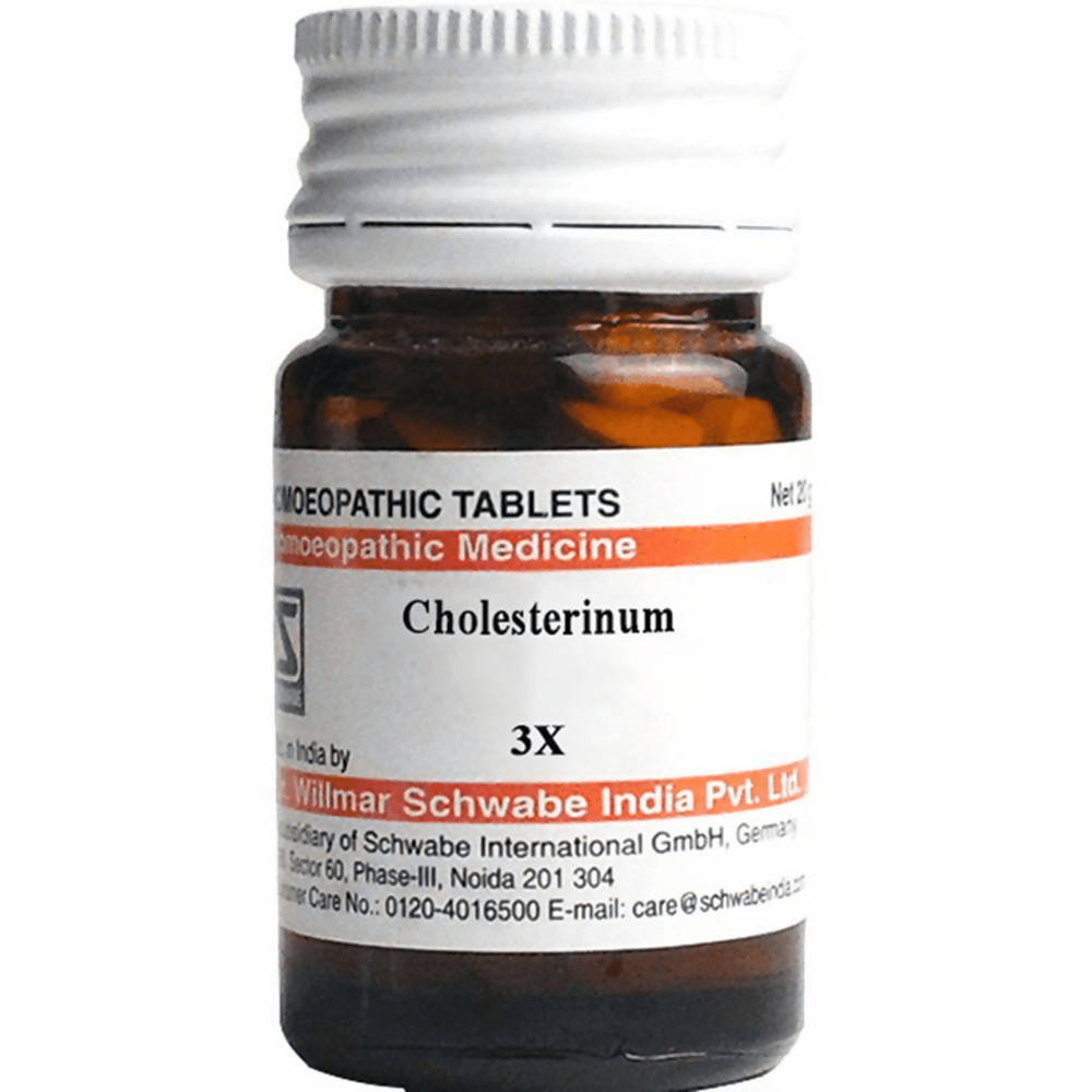 Dr. Willmar Schwabe India Cholesterinum Trituration Tablet - Distacart