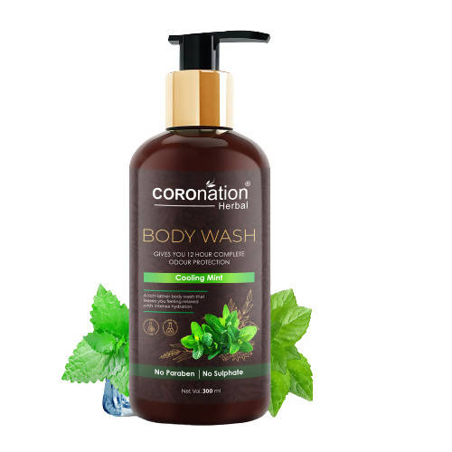 Coronation Herbal Cool Mint Body Wash - Distacart
