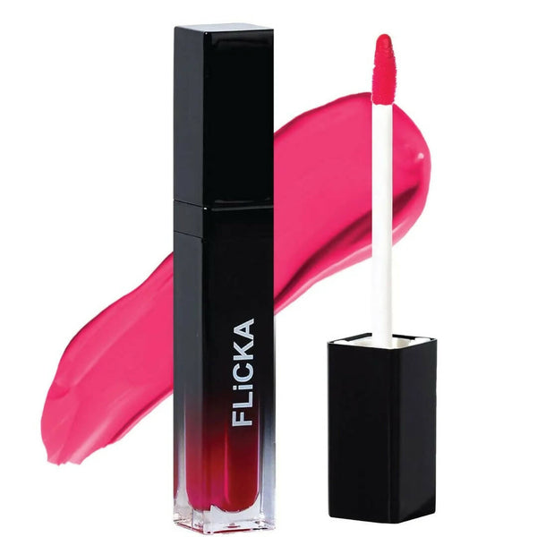 FLiCKA Set and Attack Liquid Matte Lipstick 08 Lust For Blush - Pink - Distacart