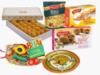 Thumbnail for Bikanervala Tea Time Snacks Rakhi Hamper Gifts - Distacart