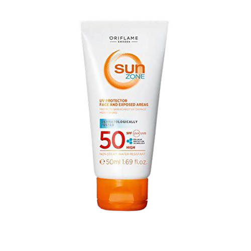 Oriflame Sun Zone UV Protector Face and Exposed Areas SPF 50 High - Distacart