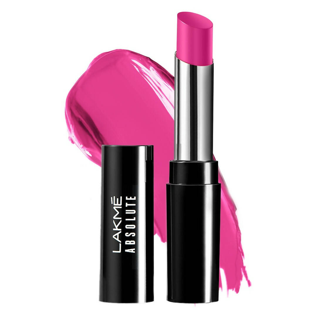 Lakme Absolute Skin Dew Satin Lipstick - 206 Pink Flush - Distacart