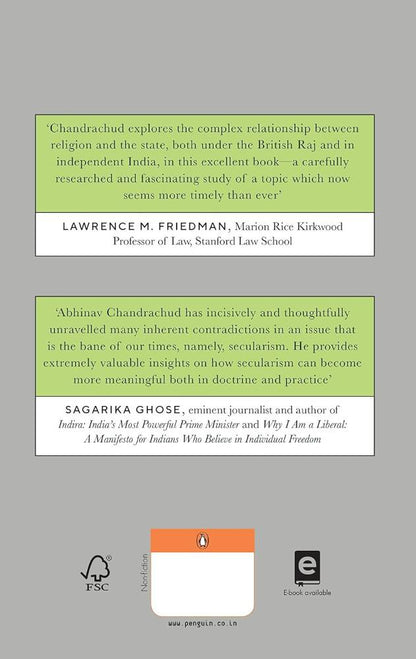 Republic of Religion By Abhinav Chandrachud - Distacart