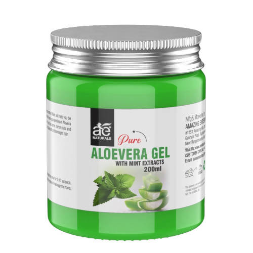 Ae Naturals Pure Aloevera Gel With Mint Extracts