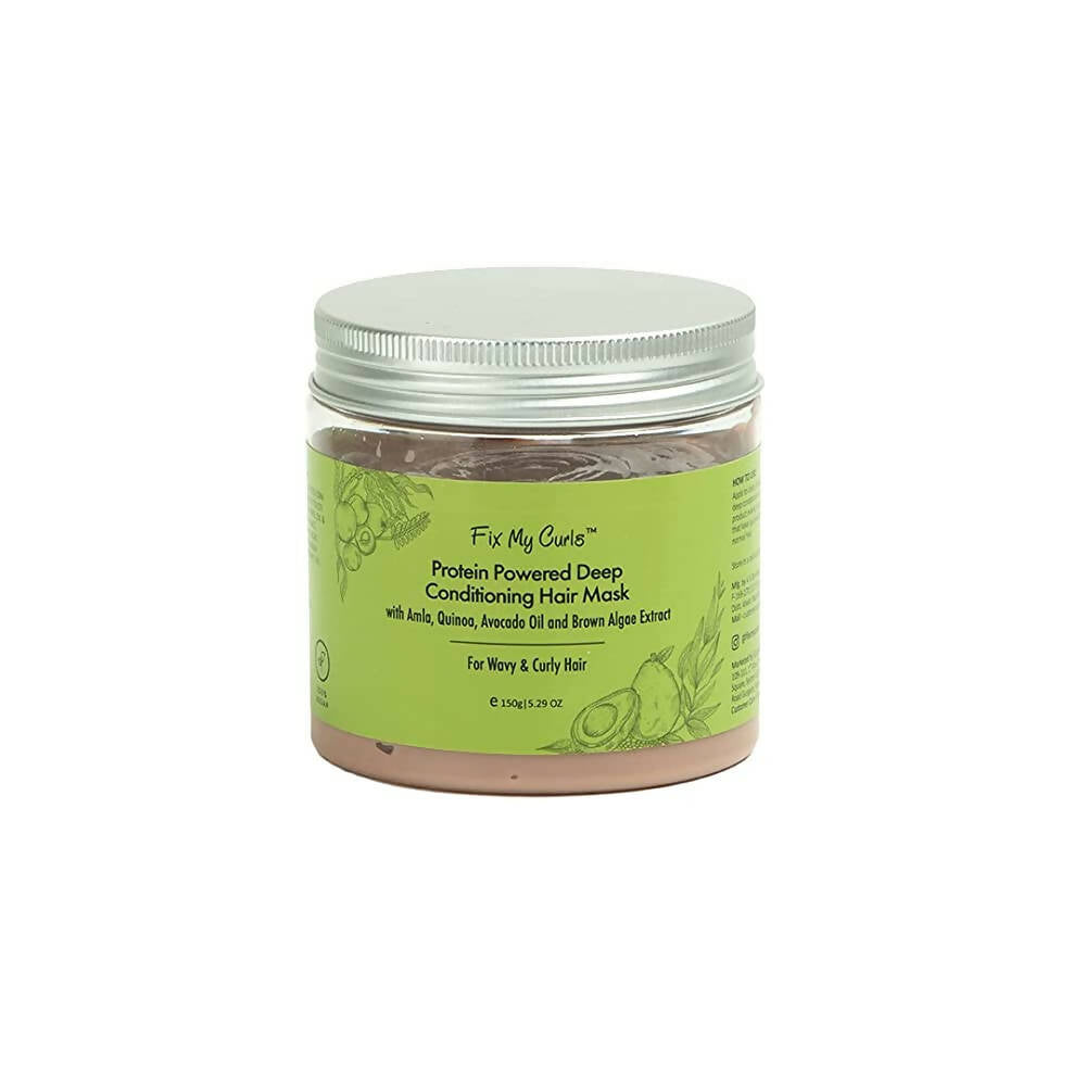 Fix My Curls Protein Powered Deep Conditioning Mask - Distacart