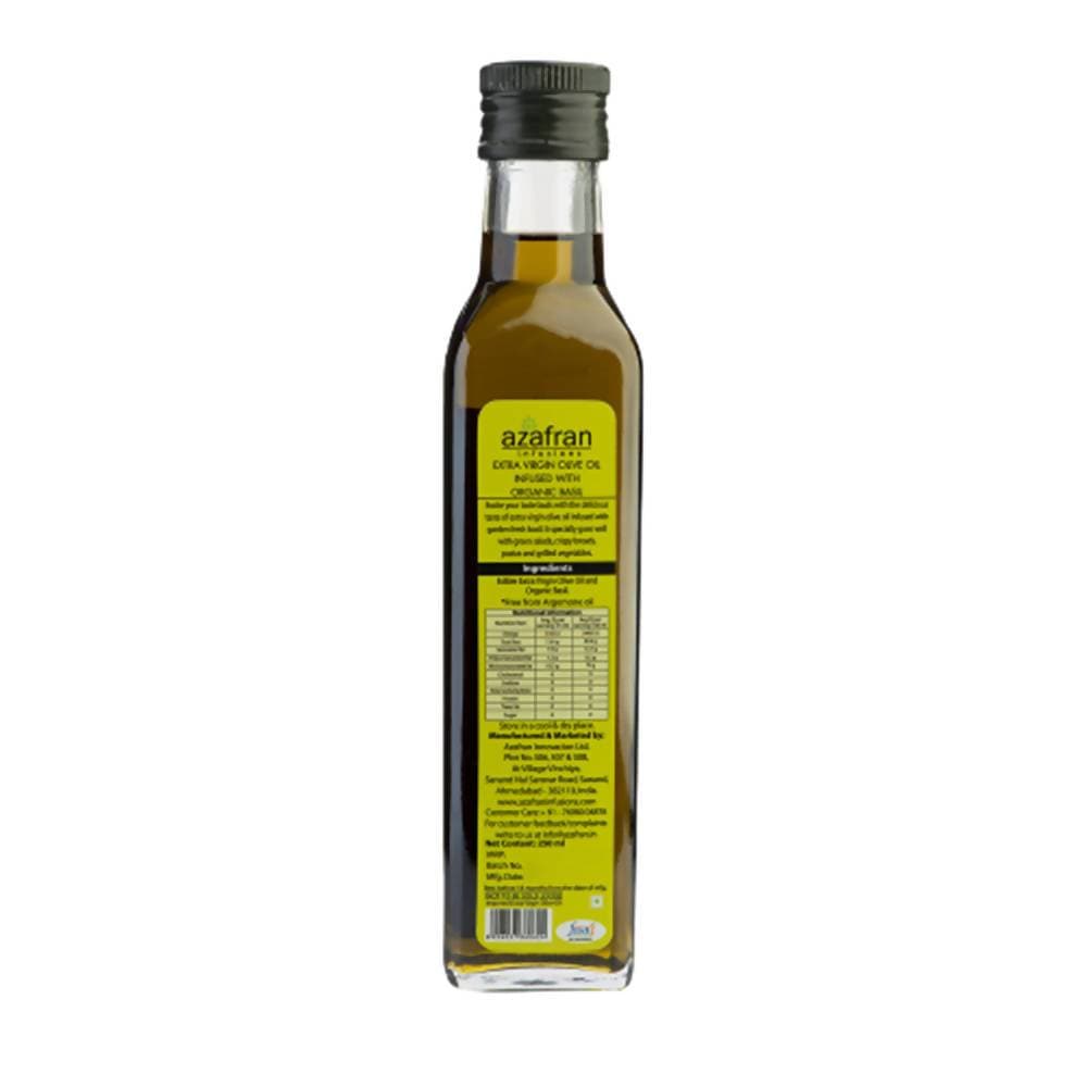 Azafran Infusions Basil Infused Extra Virgin Olive Oil - Distacart