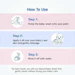 Thumbnail for The Moms Co Natural Baby Wash - Distacart