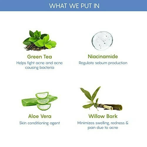 The Moms Co.Natural Green Tea Face Cream - Distacart