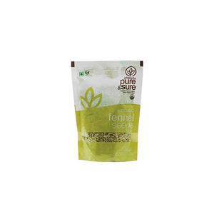 Pure & Sure Organic Fennel Seeds