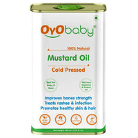 Thumbnail for Oyo Baby Natural Mustard Oil - Cold Pressed - Distacart