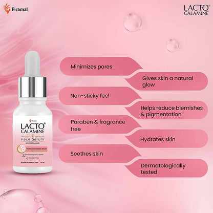Lacto Calamine 10% Niacinamide Face Serum - Distacart