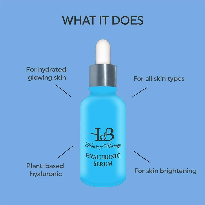 House of Beauty Hyaluronic Serum - Distacart