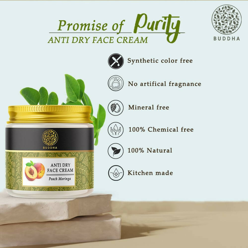 Buddha Natural Anti Dry Face Cream - Distacart