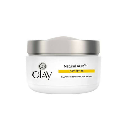 Olay Natural Aura Glowing Radiance Day Cream SPF 15 - Distacart
