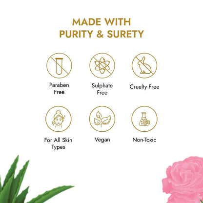 Kapiva Ayurveda Skin Rituals Aloe Rose Gel - Distacart