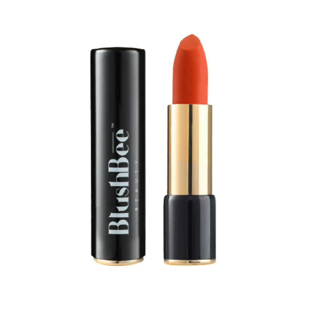 BlushBee Organic Beauty Lip Nourishing Lipstick - Sunset Zone Orange - Distacart