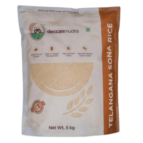 Deccanmudra Telangana Sona Rice - Distacart